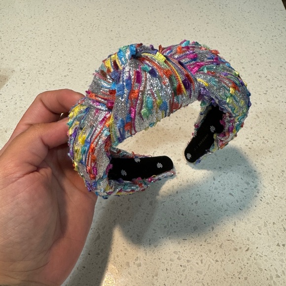 Lele Sadoughi metallic confetti headband - Picture 4 of 4